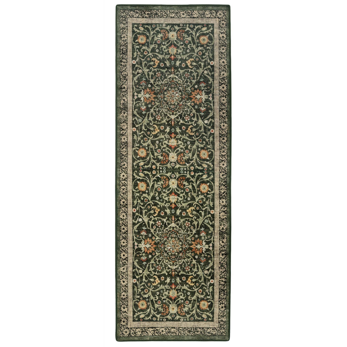 Hug Rug Eco-Washable Country Paisley Green