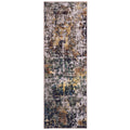 Raft Texture Natural Runner - 100% recycled content runner featuring a textured design in multi.