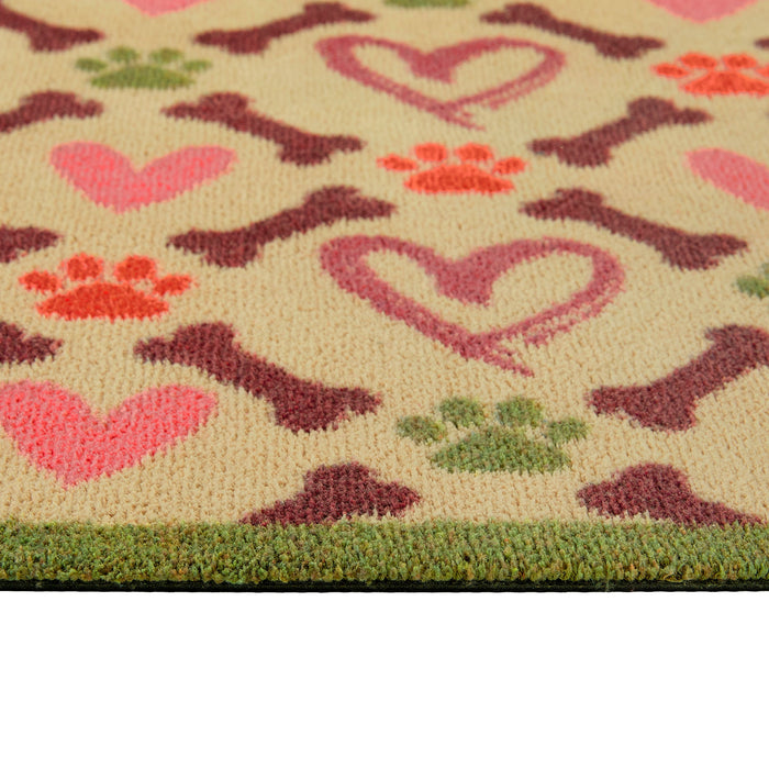 Hug Rug Hearts and Bones