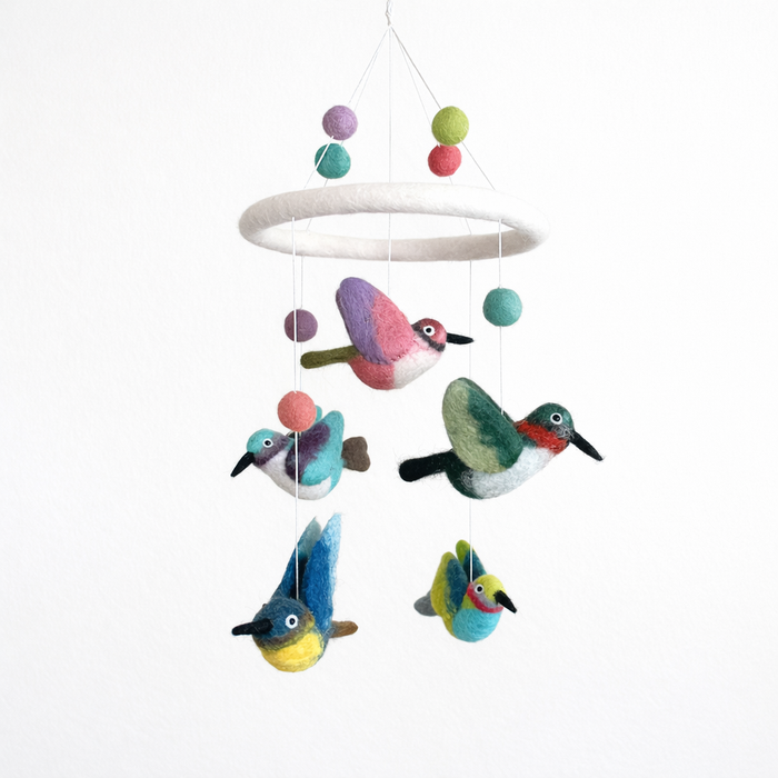 Hummingbird Baby Mobile