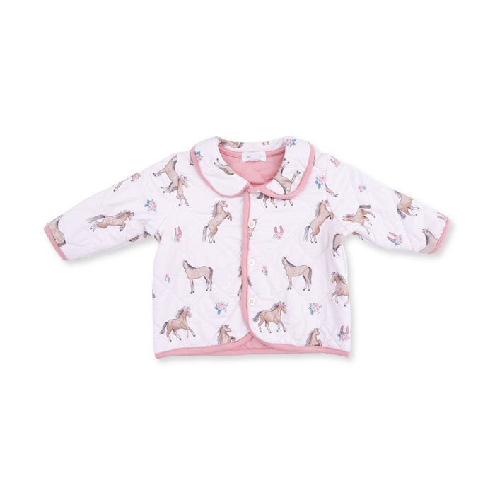 I Love Horses - Quilted Jacket