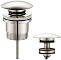 Ikon | Brushed Nickel Universal Pop Up Waste - Acqua Bathrooms