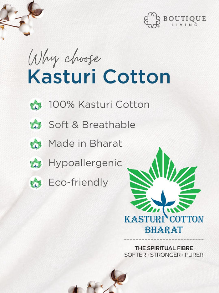 Indo Musk 100% Kasturi Cotton 200 TC King Fitted Sheet with 2 Pillow Covers | Pink Ethnic Print Fitted Sheet Set