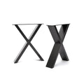 X Frame - Black / Bench / 75x25mm