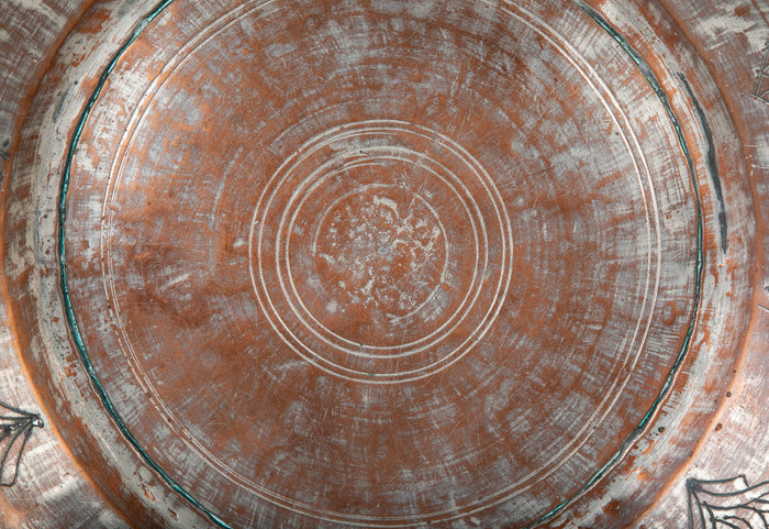 Islamic Copper & Tin Charger