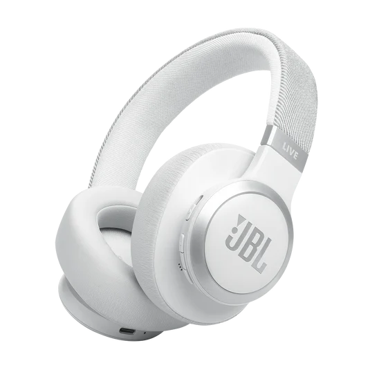 JBL Wireless Headphone Live 770 NC - White