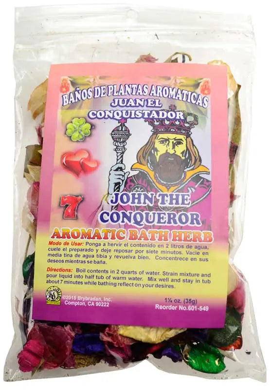 John the Conqueror(Juan Conquistador) aromatic bath herb | 1 1/4oz AzureGreen