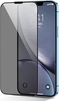 JR-P02 Tempered Glass Screen Protector (2.5D Full Screen with Black Edge) for iP 14 Pro 6.1" (Privacy)