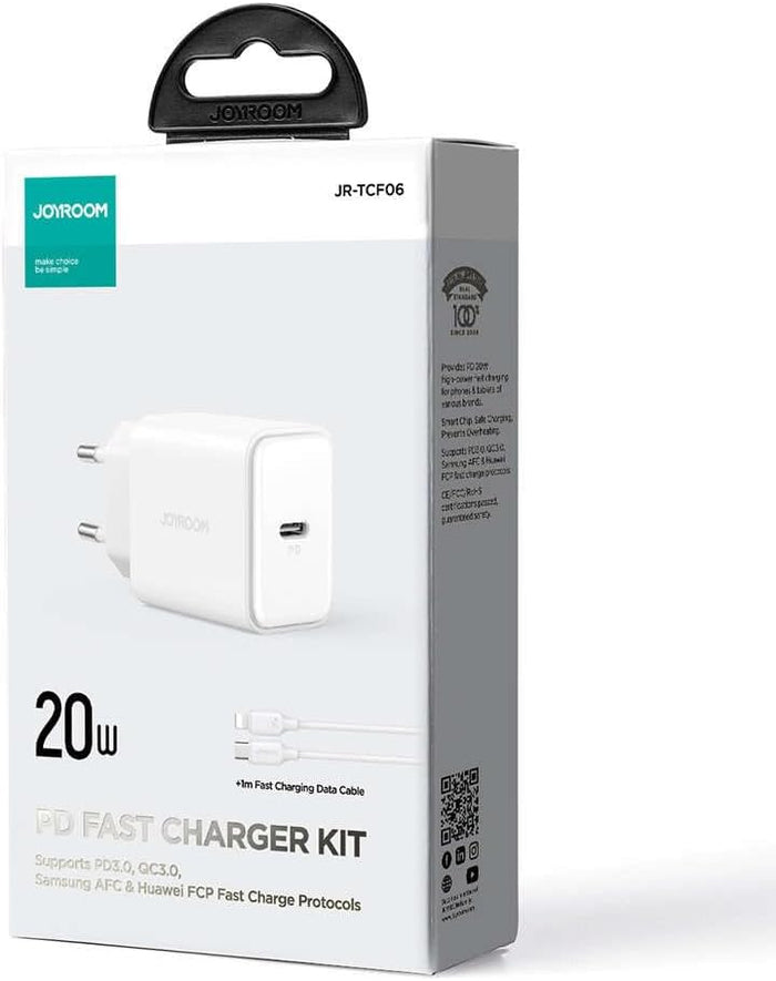 JR-TCF06 Flash Series PD 20W Single-Port Charger