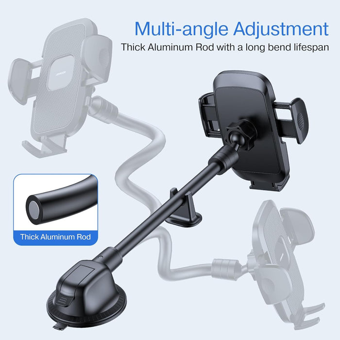 JR-ZS259 Mechanical Car holder( Long arm sucker?-Black
