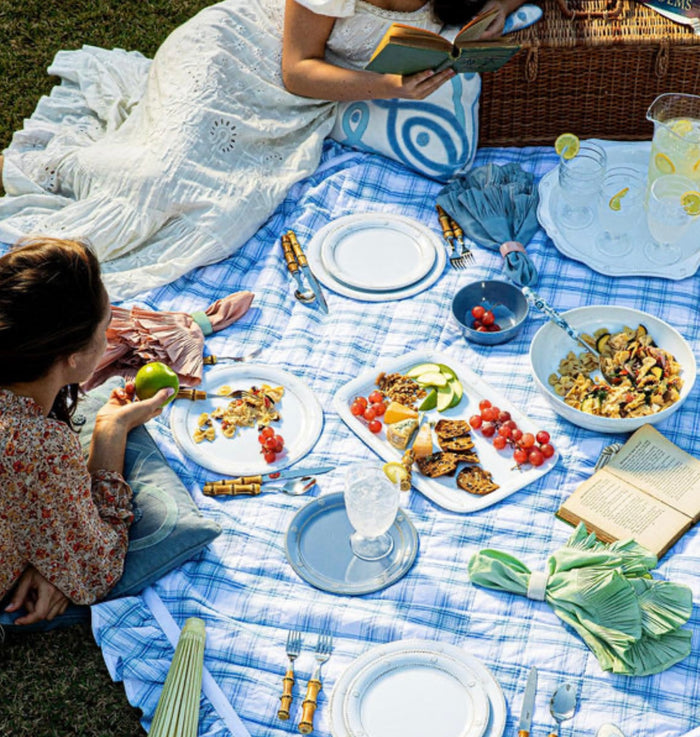 Juliska Berry & Thread Melamine 16" Tray - Whitewash