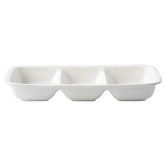 Juliska Puro Triple Server - Whitewash