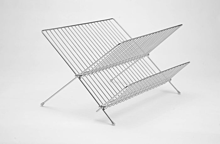 JVS Stainless steel Foldable Plate Stand | Kitchen Storage