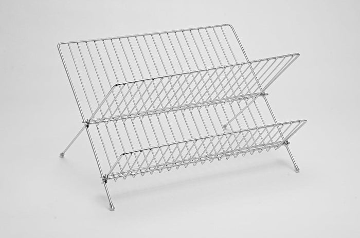 JVS Stainless steel Foldable Plate Stand | Kitchen Storage