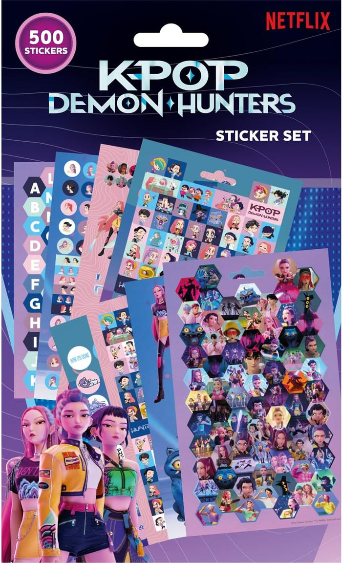 K-Pop Demon Hunters 500Pcs Sticker Book