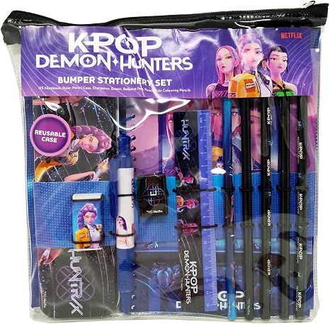 K-Pop Demon Hunters A5 Stationery Bumper Wallet