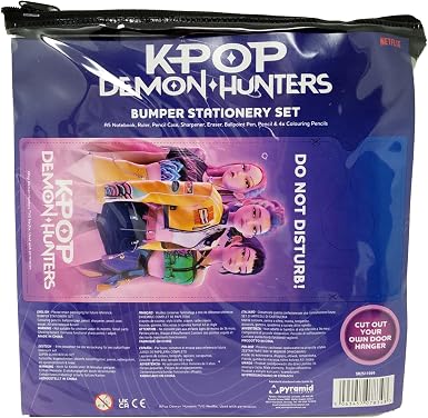 K-Pop Demon Hunters A5 Stationery Bumper Wallet