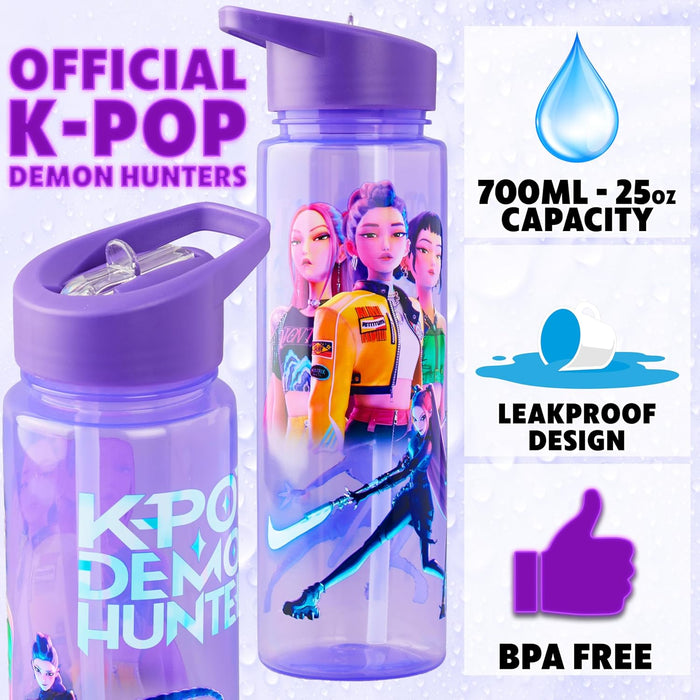 K-Pop Demon Hunters Plastic Drinks Bottle