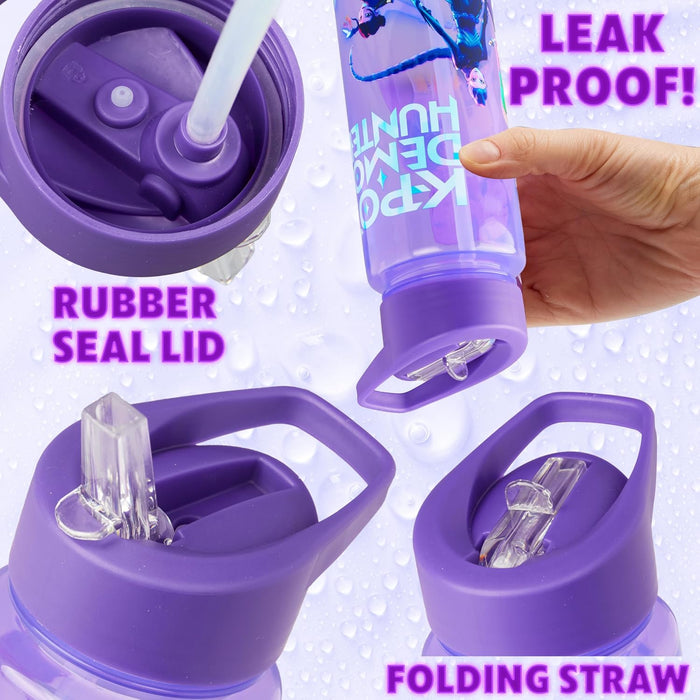 K-Pop Demon Hunters Plastic Drinks Bottle