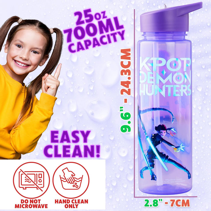 K-Pop Demon Hunters Plastic Drinks Bottle