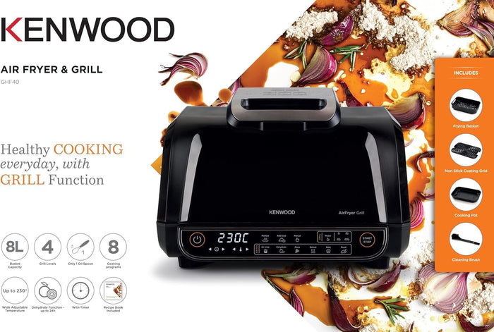 Kenwood Air Fryer+Grill 8L 1700W