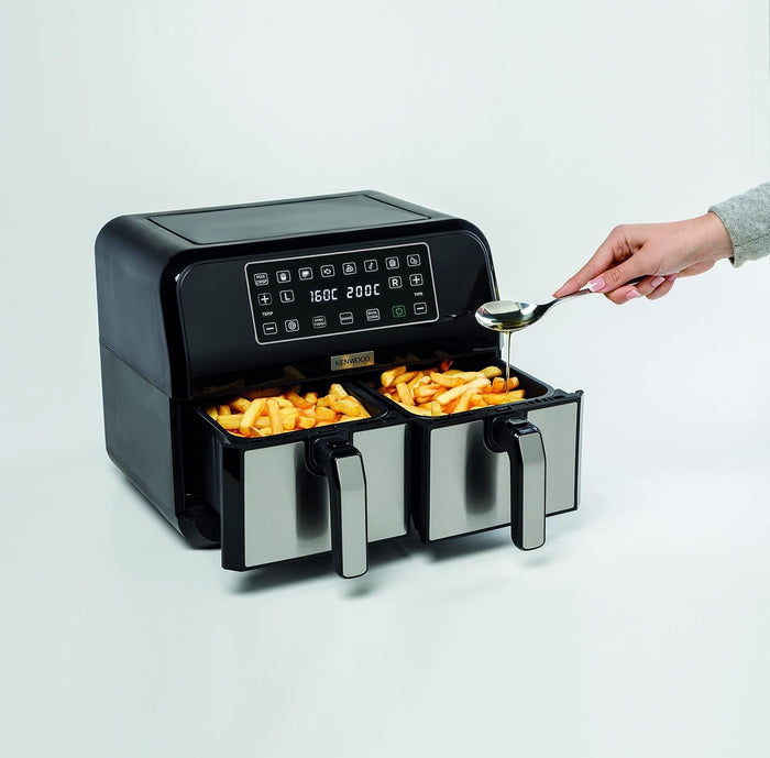 Kenwood Dual Air Fryer 4L+4L 1800W