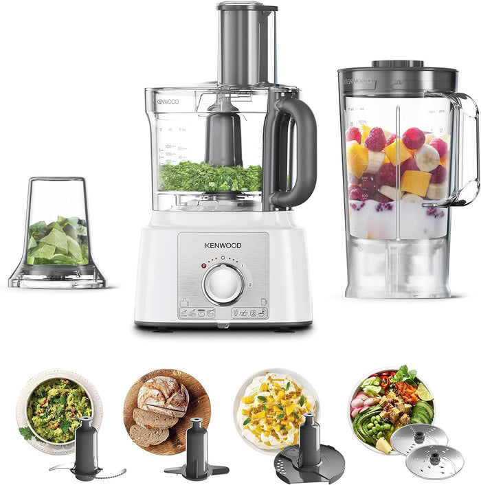 Kenwood Food Processor 3L 1000W White