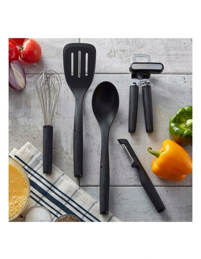 KitchenAid Soft Touch Basting Spoon Nylon - Black
