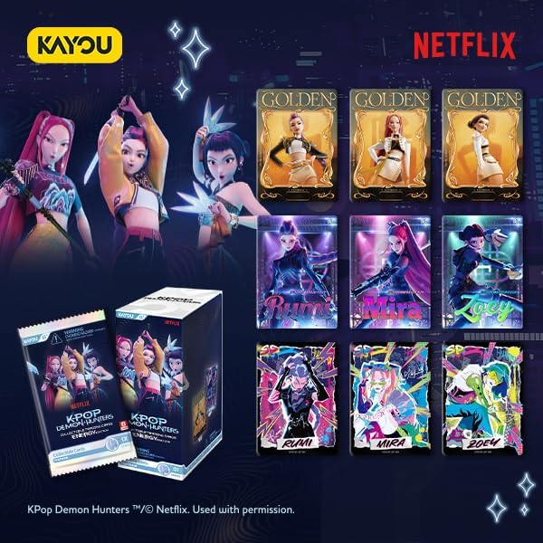 KPop Demon Hunters World Tour Cards, Energy Edition 1-A