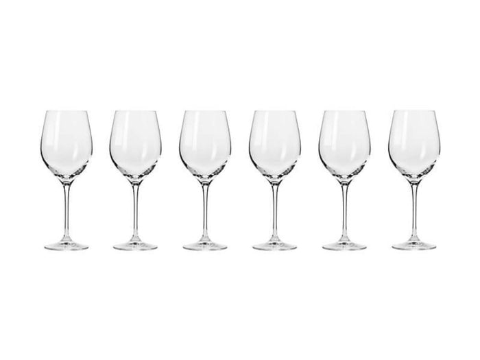 Krosno Harmony Wine Glasses 430ml 6pc (Made in Poland)