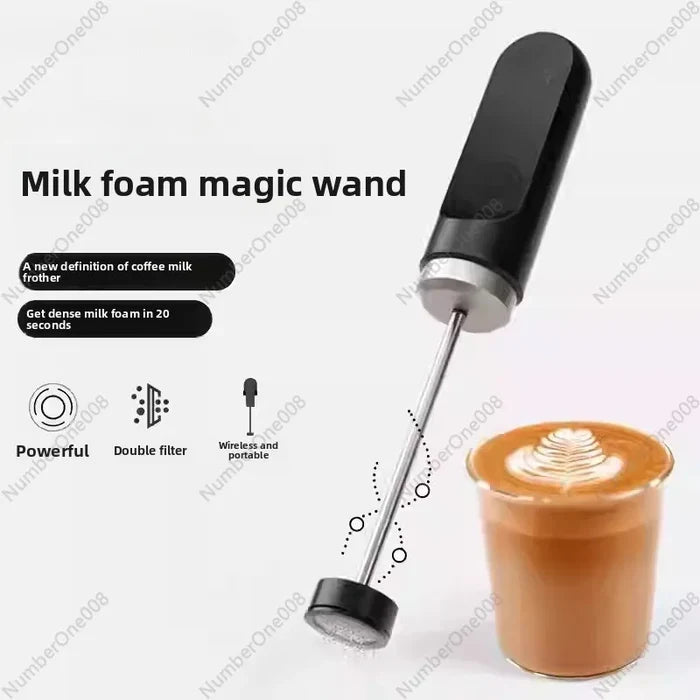 l Handheld Milk Frother Mini Electric Rechargeable Portable Coffee Milk Frother