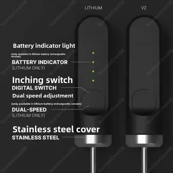 l Handheld Milk Frother Mini Electric Rechargeable Portable Coffee Milk Frother