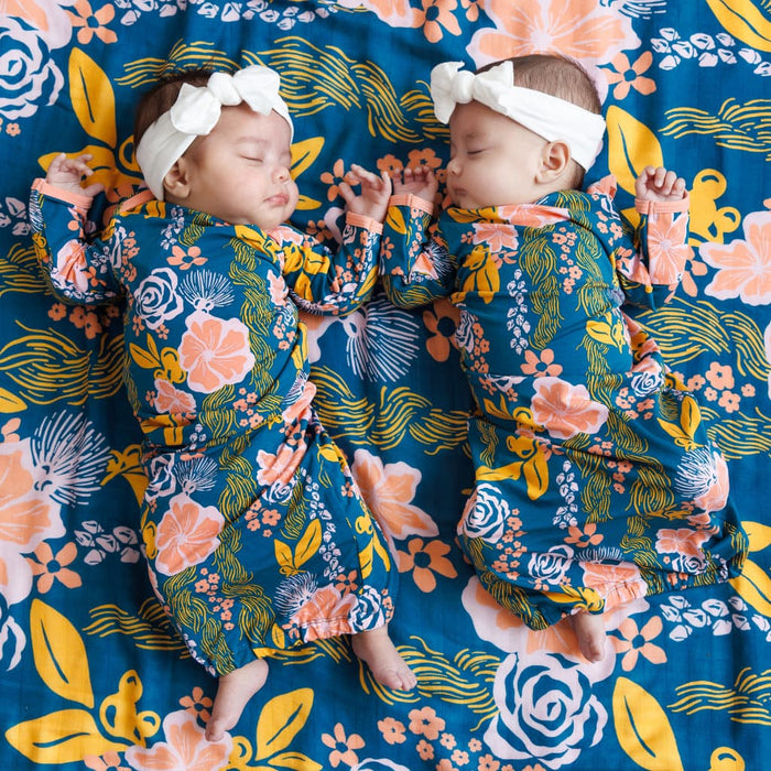 Lā Lei Bamboo Layette Gown