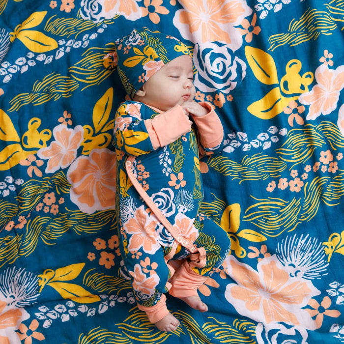 Lā Lei Bamboo Newborn Coverall