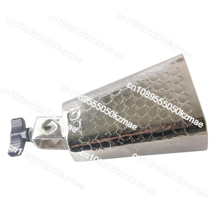 Latin Percussion Cowbell, Hand Hammered Rock Bell for Drum Set, Band Practice and Studio Recording