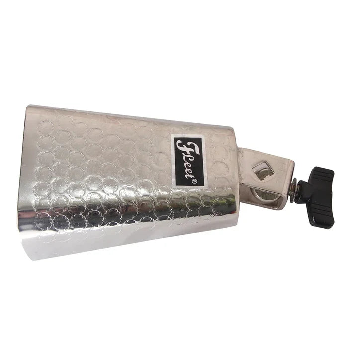 Latin Percussion Cowbell, Hand Hammered Rock Bell for Drum Set, Band Practice and Studio Recording
