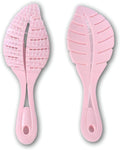 Leaf-Shaped Air Cushion Hairbrush for Gentle Detangling
