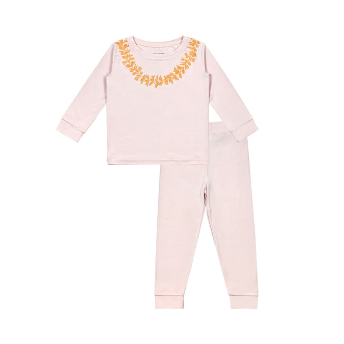 Lei Pua Melia Long Bamboo Pajamas
