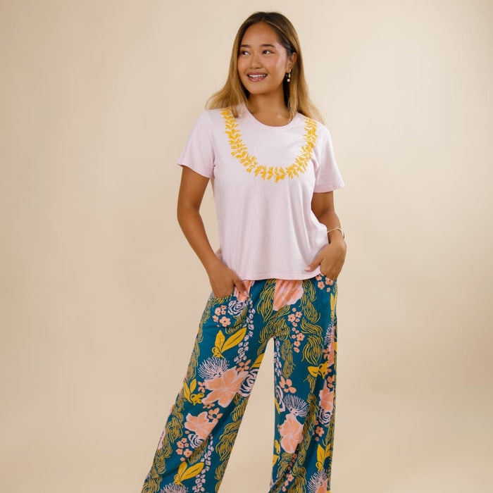 Lei Pua Melia Women's Bamboo Tee