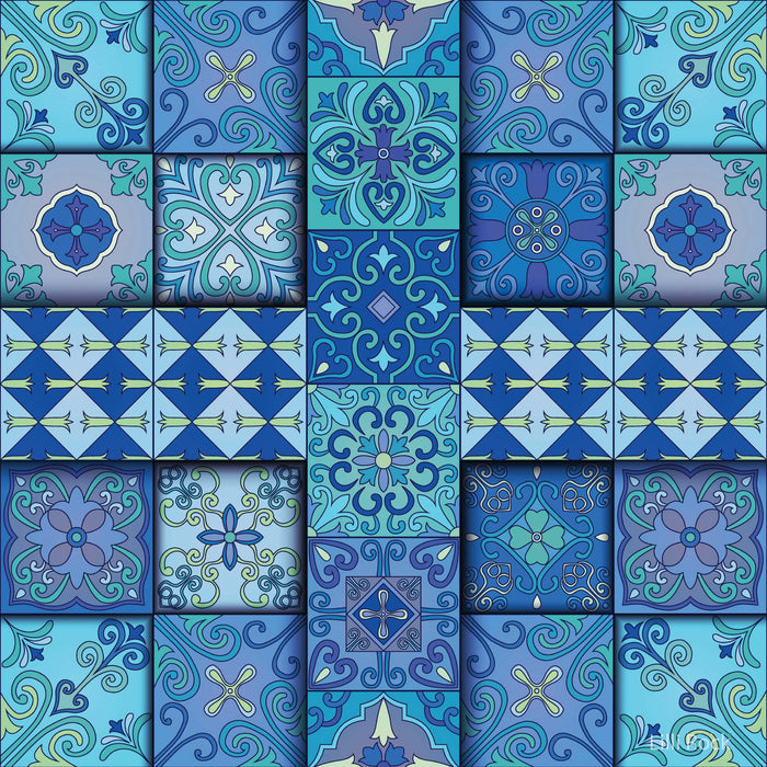 Lilli Rock Azure Trivet - 20x20cm