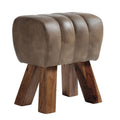 Lima Mini Gym Bench - Patina Buffalo Leather -