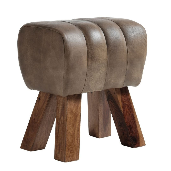 Lima Mini Gym Bench - Patina Buffalo Leather -