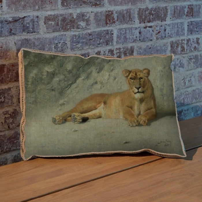 Lion pillow