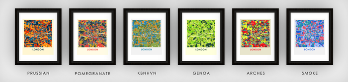 London Ontario Map Print - Full Color Map Poster