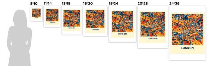 London Ontario Map Print - Full Color Map Poster
