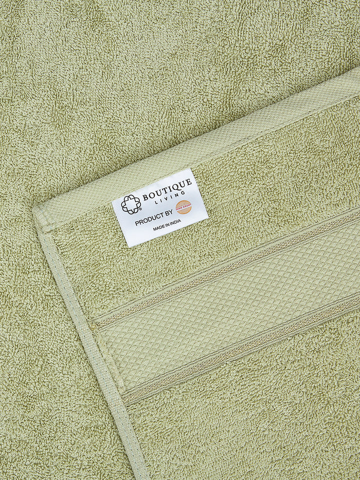 Luxe Loom 100% Cotton 550 GSM Bath Towel - Green