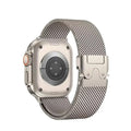 Lzel Avalonflex Titanium Milanese Loop Watch Band For 42/44/45/46/49Mm - Natural Titanium