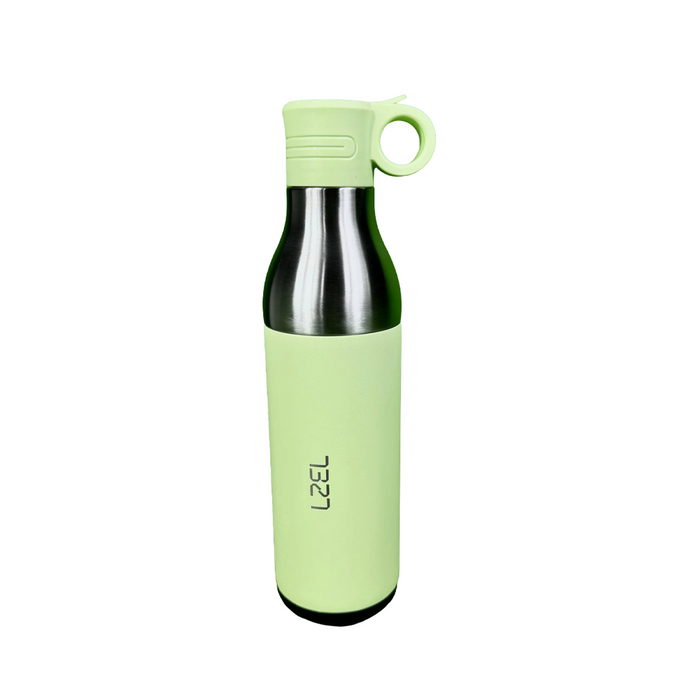 Lzel Natura Elva Vacuum Botlle Dual 400Ml+400Ml Aluminium - Green