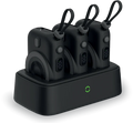 Lzel Trioenergia Station Trio Wireless Power Bank Charging Dock 1000Mah Built-In-Cable - Black