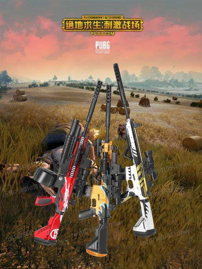 M416 Sniper Rifle Electric Toy Gun Water Beads Summer Outdoor Game AirSoft Splash Gun Kids Gift